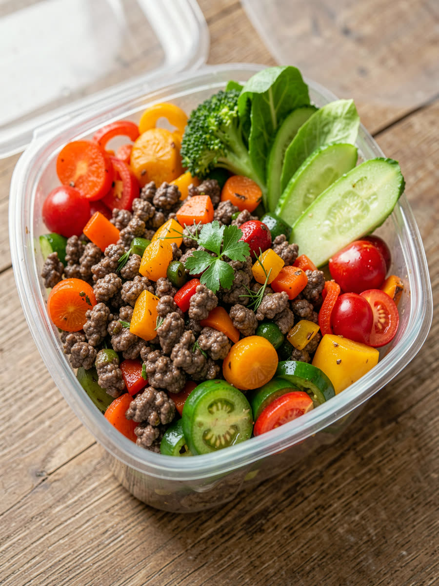 Marmita de carne com legumes