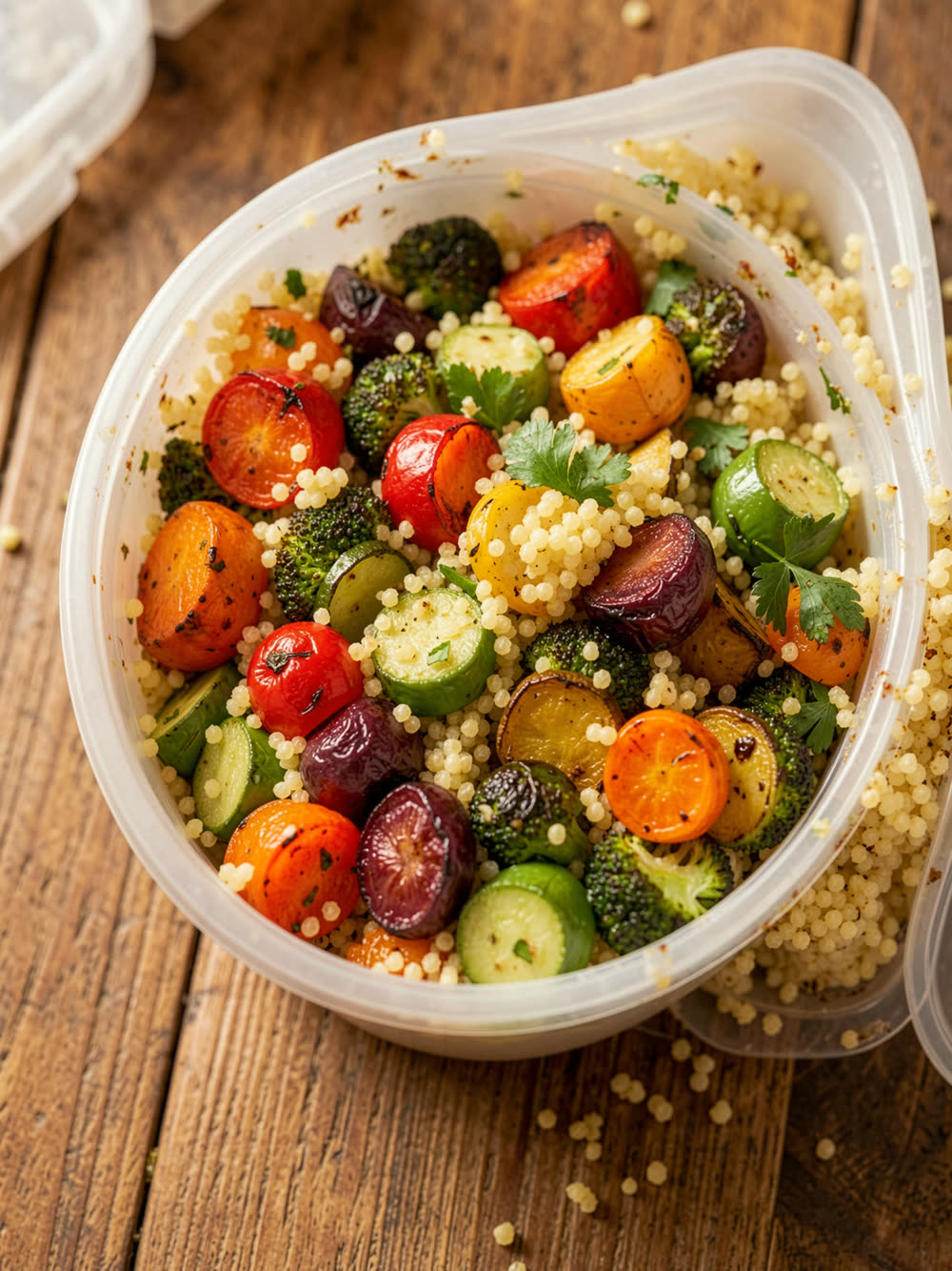 Cuscuz Marroquino com Legumes